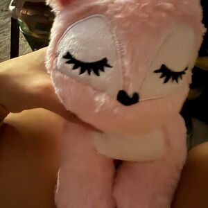 Pink Plush Crossbody